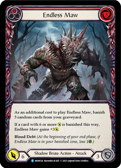 Endless Maw (Red) - Unlimited Edition