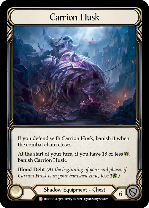 Carrion Husk - Cold Foil - 1st Edition