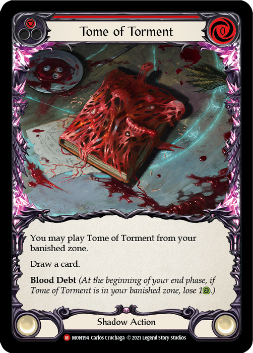 Tome of Torment - Rainbow Foil - Unlimited Edition
