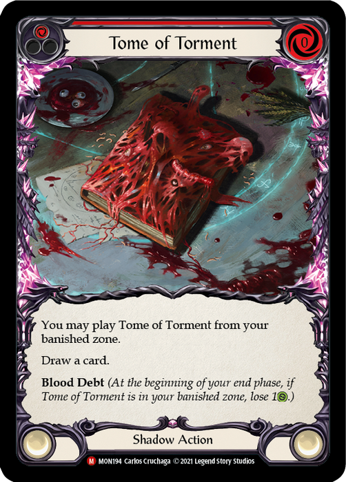 Tome of Torment - Rainbow Foil - 1st Edition