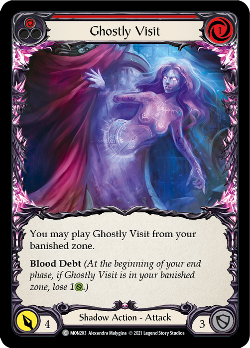 Ghostly Visit (Red) - 1st Edition