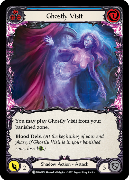 Ghostly Visit (Blue) - Unlimited Edition