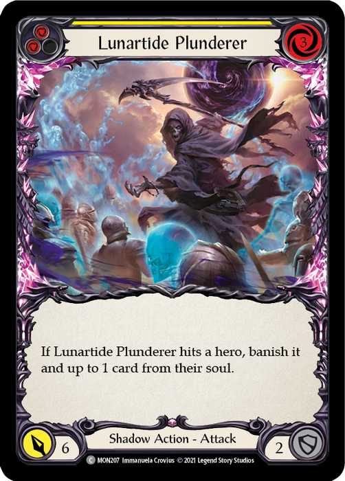 Lunartide Plunderer (Yellow) - 1st Edition