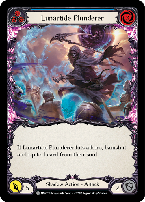 Lunartide Plunderer (Blue) - 1st Edition