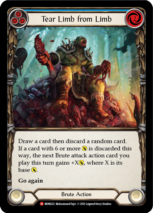 Tear Limb from Limb - Rainbow Foil - 1st Edition