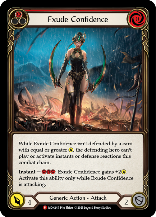 Exude Confidence - Rainbow Foil - Unlimited Edition