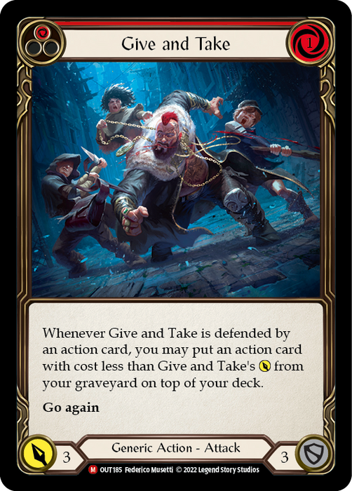 Give and Take - Rainbow Foil