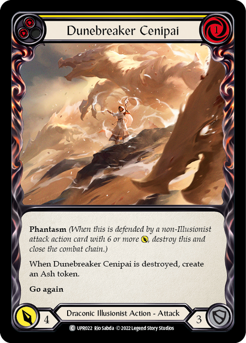 Dunebreaker Cenipai (Yellow) - Rainbow Foil