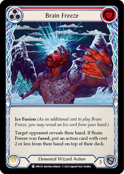 Brain Freeze (Red) - Rainbow Foil