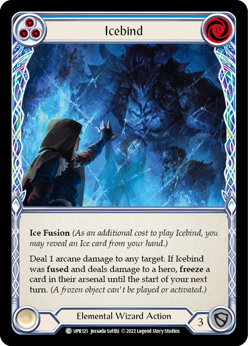 Icebind (Blue) - Rainbow Foil