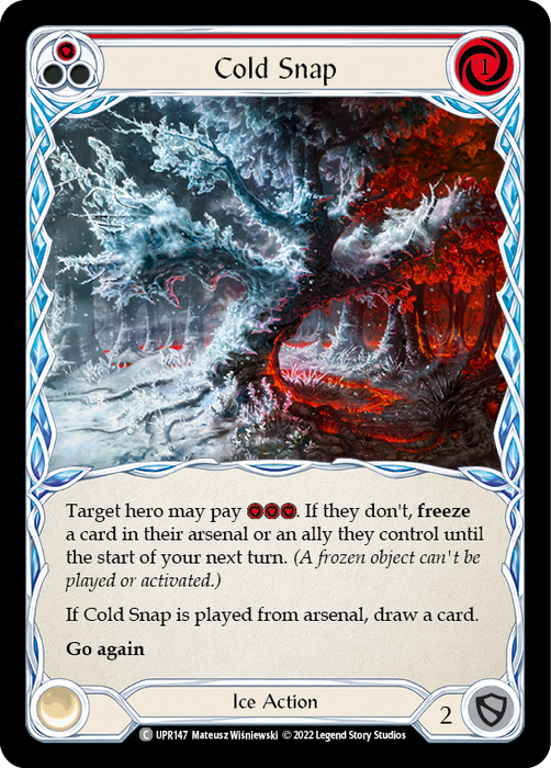 Cold Snap (Red) - Rainbow Foil