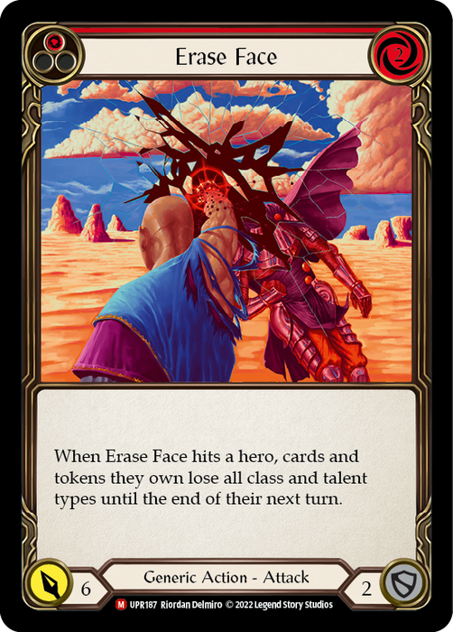 Erase Face - Rainbow Foil