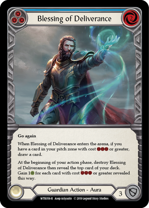 Blessing of Deliverance (Blue) - Rainbow Foil - 1st Edition