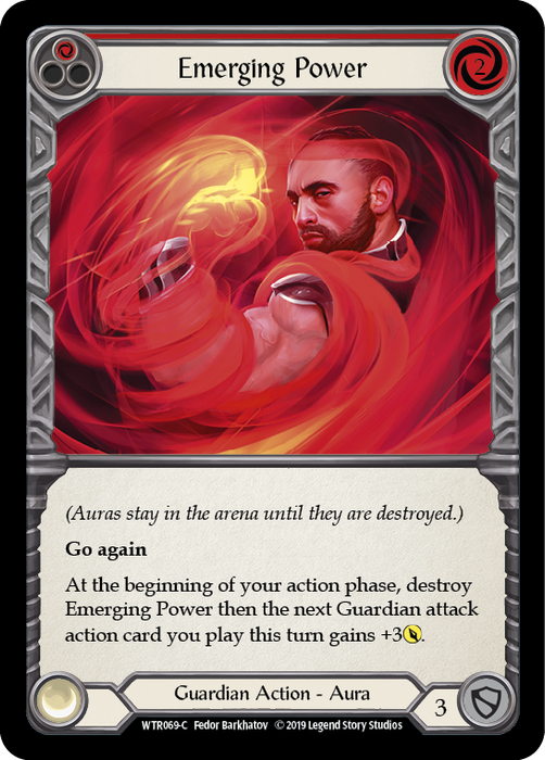 Emerging Power (Red) - Rainbow Foil - 1st Edition