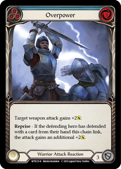 Overpower (Blue) - 1st Edition