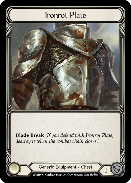 Ironrot Plate - 1st Edition