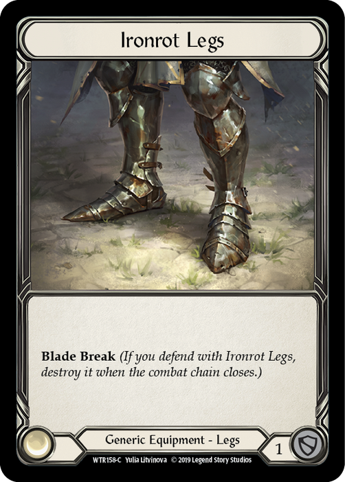 Ironrot Legs - Cold Foil - 1st Edition