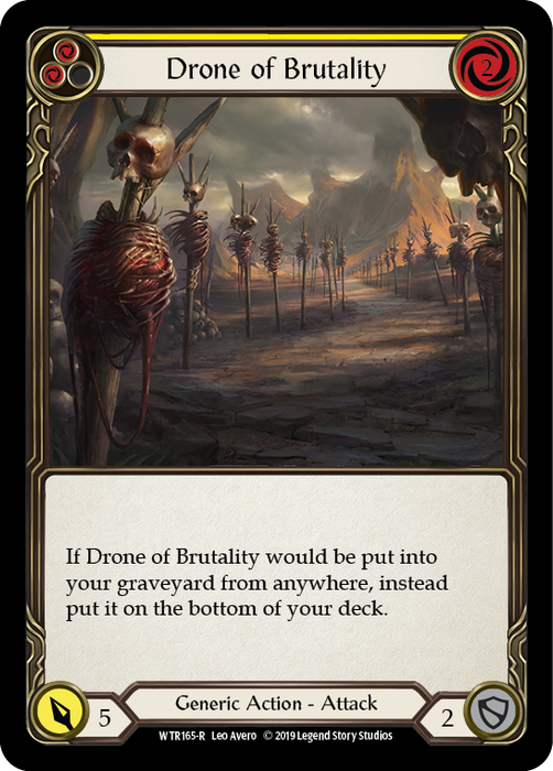 Drone of Brutality (Yellow) - 1st Edition