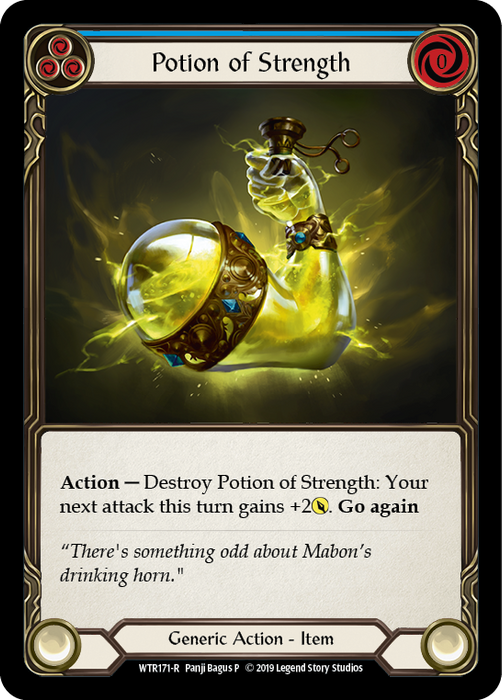 Potion of Strength (Blue) - 1st Edition