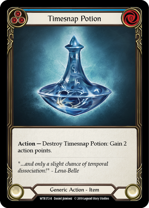 Timesnap Potion (Blue) - 1st Edition