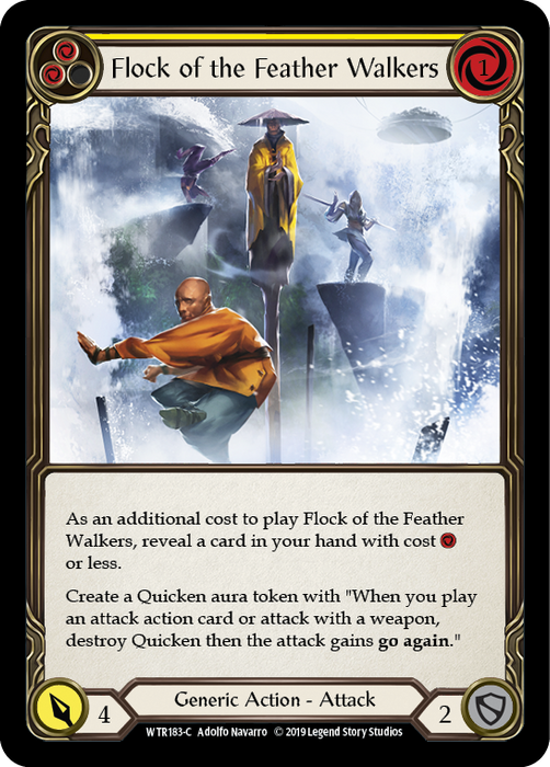 Flock of the Feather Walkers (Yellow) - Unlimited Edition