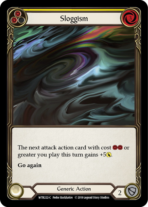 Sloggism (Yellow) - Rainbow Foil - Unlimited Edition