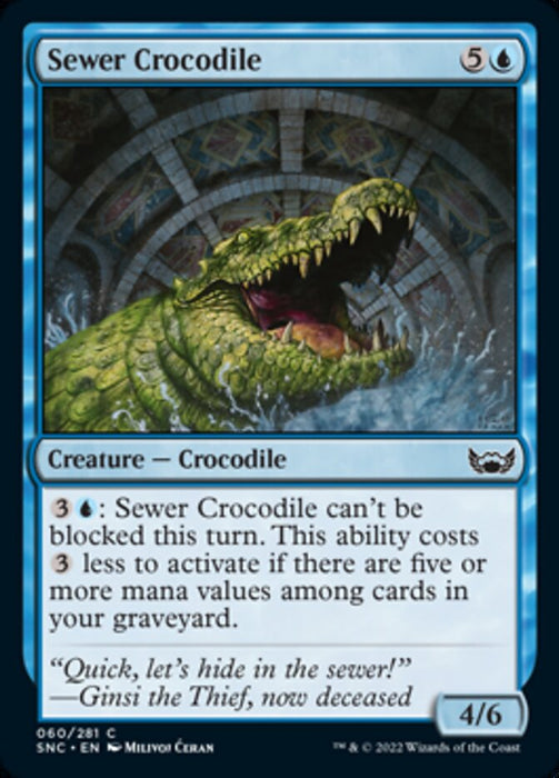 Sewer Crocodile  (Foil)