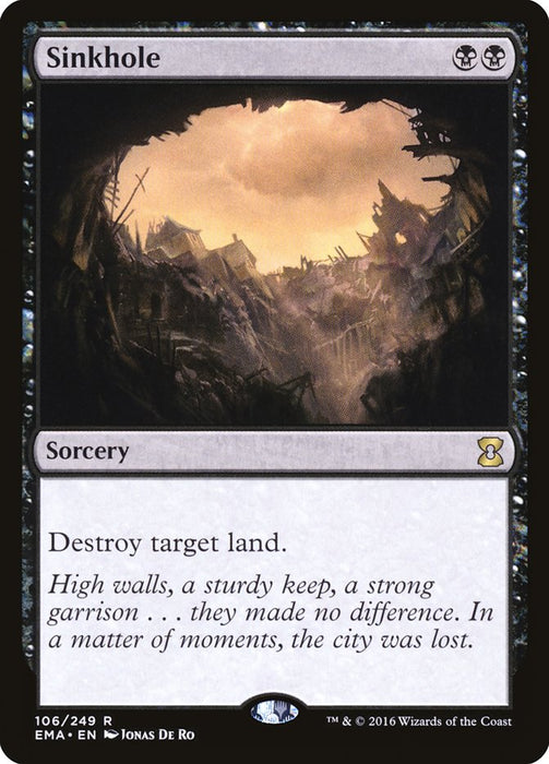 Sinkhole  (Foil)