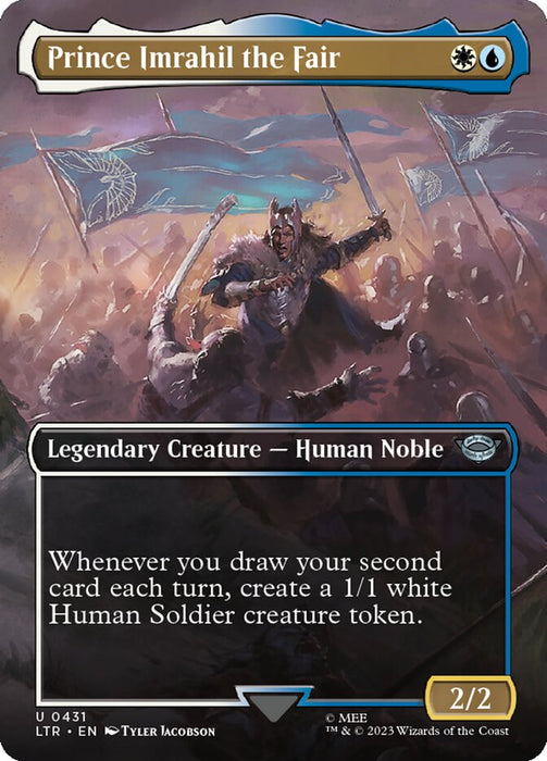 Prince Imrahil the Fair - Borderless - Legendary- Inverted (Foil)