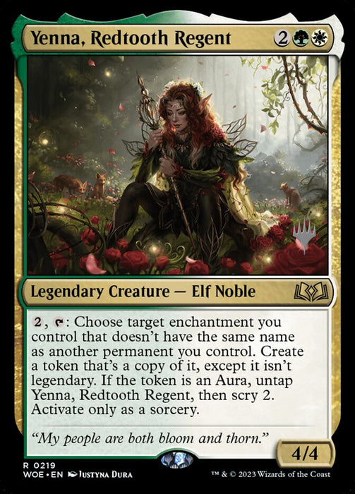 Yenna, Redtooth Regent - Legendary (Foil)