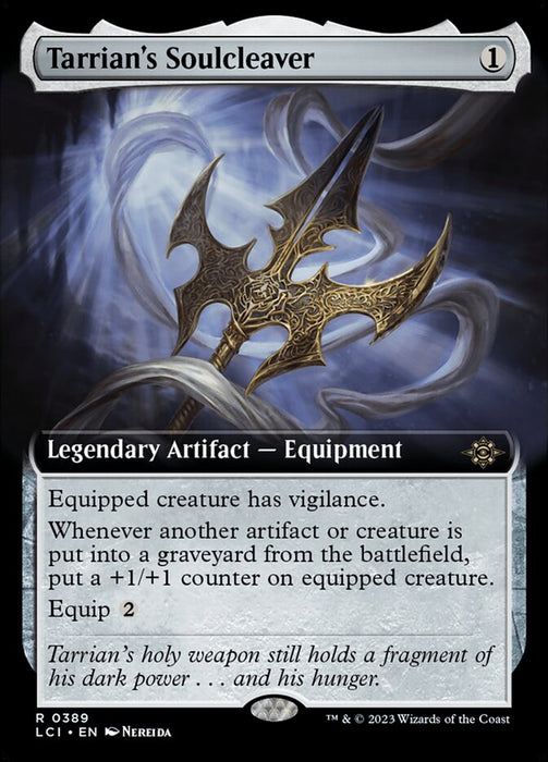 Tarrian's Soulcleaver - Legendary- Extended Art (Foil)