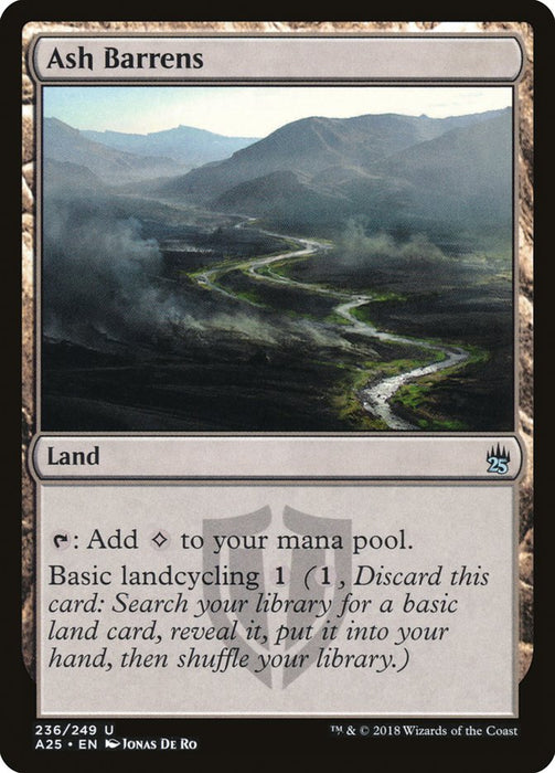 Ash Barrens  (Foil)