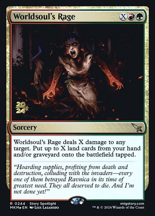 Worldsoul's Rage (Foil)