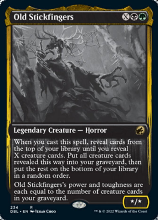 Old Stickfingers  - Legendary - Inverted (Foil)