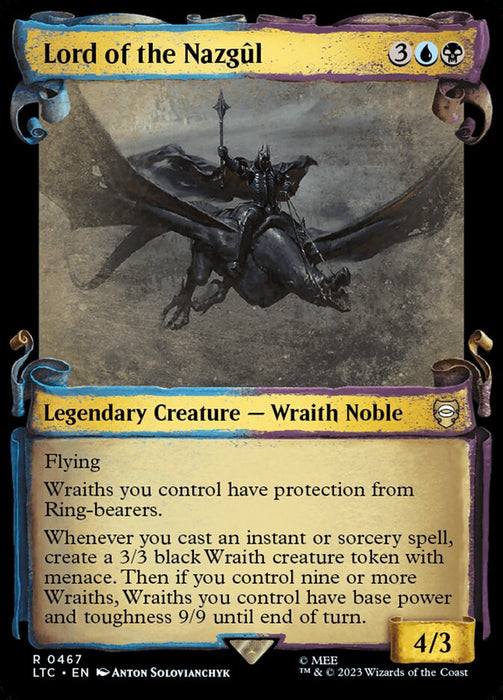 Lord of the Nazgûl - Showcase- Legendary (Foil)