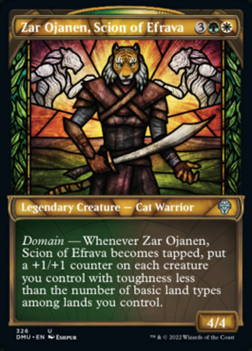 Zar Ojanen, Scion of Efrava - Showcase- Legendary (Foil)