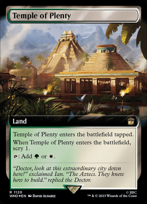 Temple of Plenty - Extended Art (Foil)