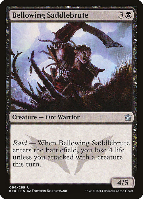 Bellowing Saddlebrute  (Foil)