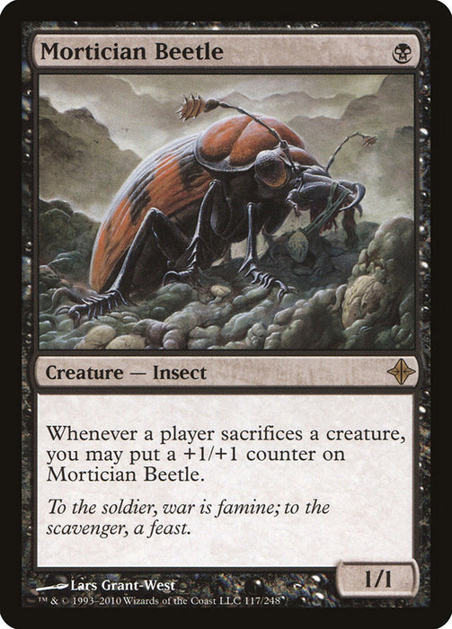 Mortician Beetle  (Foil)