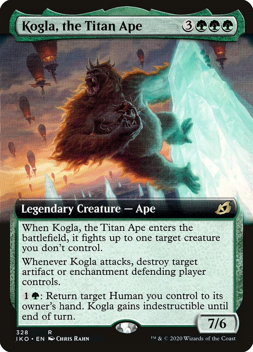 Kogla, the Titan Ape  - Legendary - Extended Art (Foil)