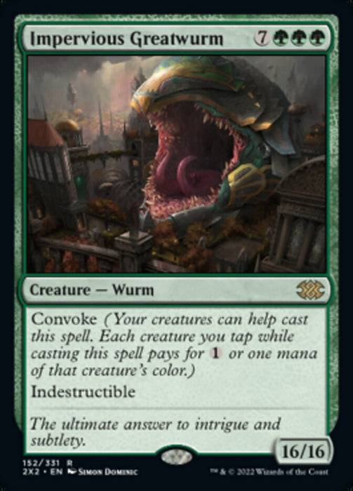 Impervious Greatwurm  (Foil)