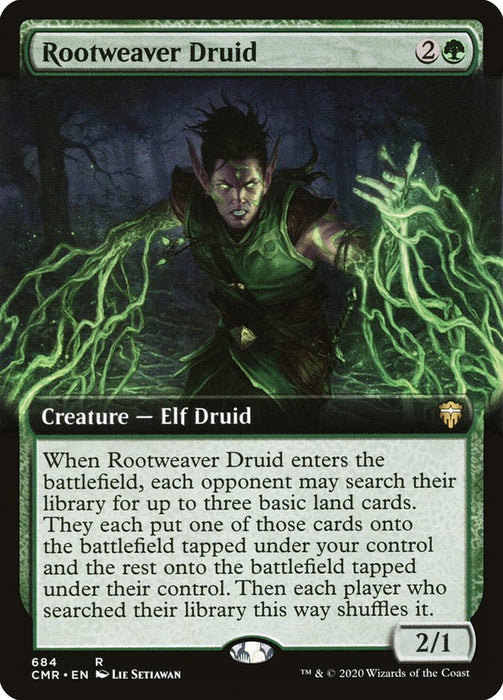 Rootweaver Druid  - Extended Art