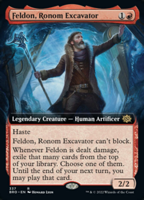 Feldon, Ronom Excavator - Extended Art- Legendary