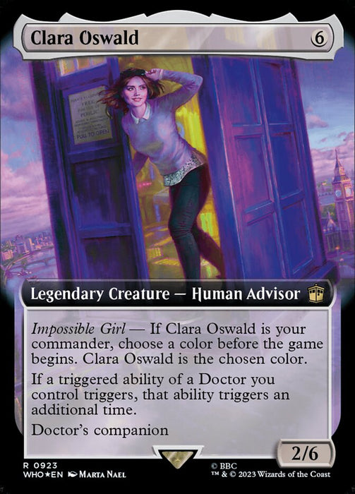 Clara Oswald - Legendary- Extended Art (Foil)