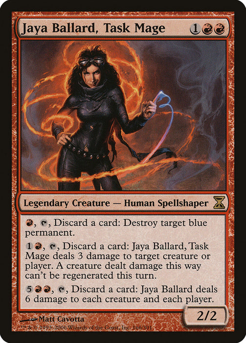 Jaya Ballard, Task Mage  (Foil)