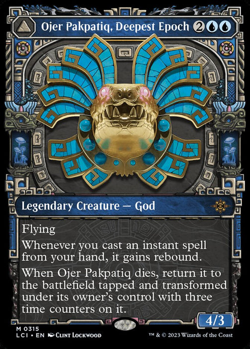 Ojer Pakpatiq, Deepest Epoch // Temple of Cyclical Time - Showcase- Legendary