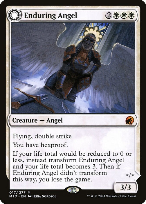 Enduring Angel // Angelic Enforcer  - Sunmoondfc (Foil)