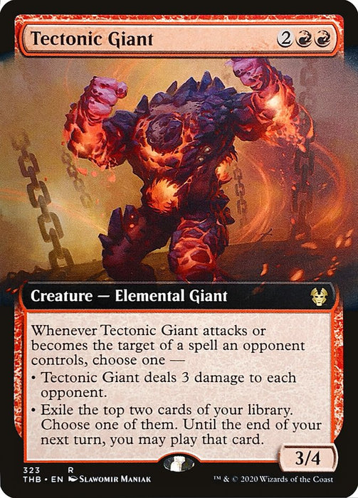 Tectonic Giant  - Extended Art (Foil)