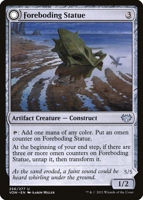 Foreboding Statue // Forsaken Thresher  - Sunmoondfc (Foil)