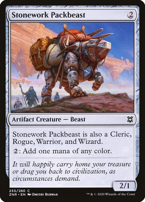 Stonework Packbeast  (Foil)